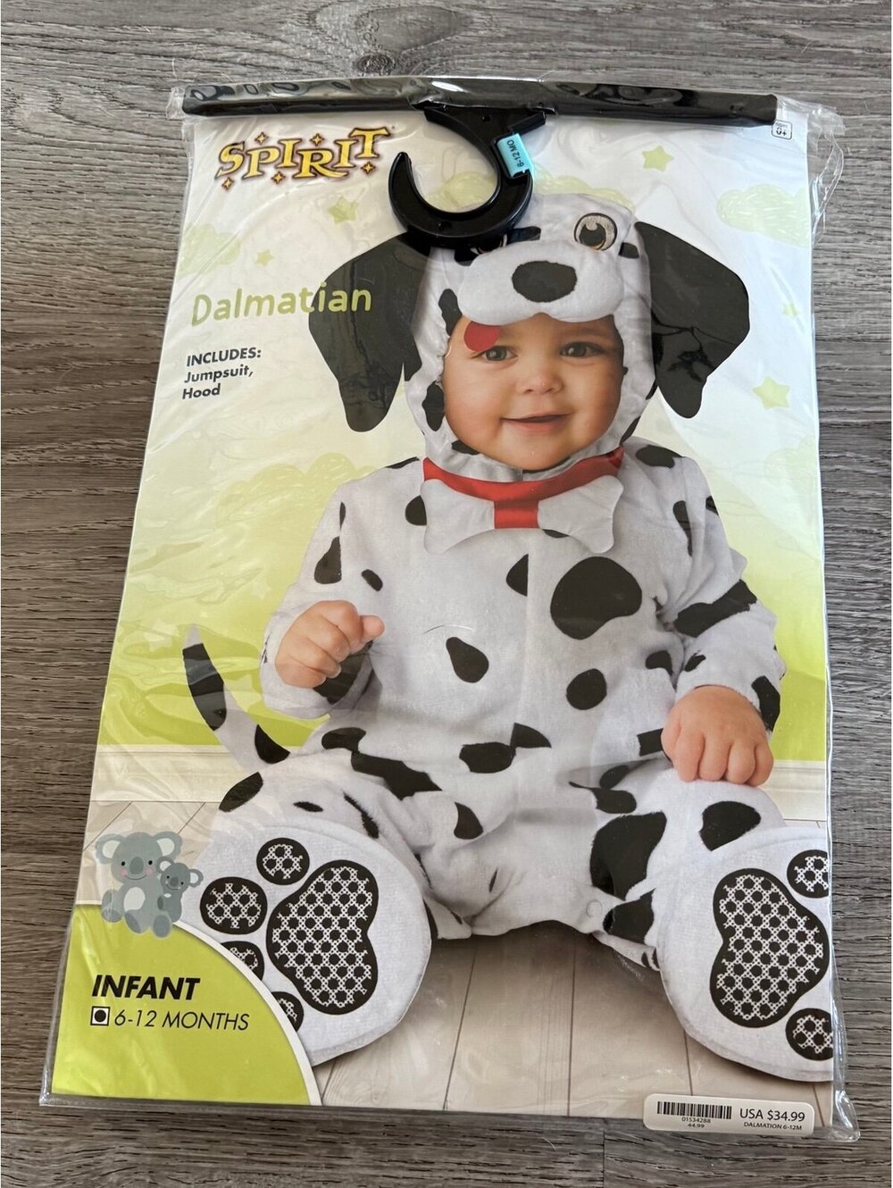 Spirit Dalmatian 6-12 months Halloween Costume